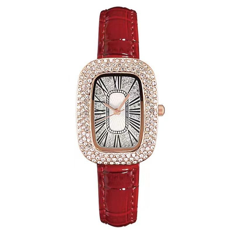 Multifaceted Women's Casual Wrist Watch